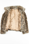 Leopard Print Fur Coat 1