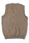 Tan Argyle Sweater Vest