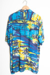 Blue Sunset Vintage Hawaiian