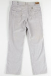 Light Grey Lee Corduroy Pants