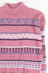 Vintage Fair Isle Sweater 307