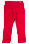 Red Corduroy Pants 1