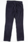 Navy J. Crew Corduroy Pants