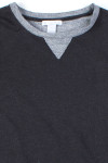 Charcoal Ringer Sweatshirt