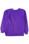 Purple Recycled Sweatshirt 3