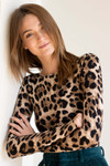 Long Sleeve Leopard Bodysuit