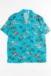 Blue Island Life Instruments Hawaiian Shirt