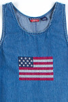 American Flag Denim Dress