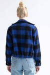 Black & Blue Flannel Jacket