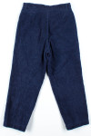 Navy Corduroy Pants 4