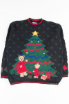 Black Ugly Christmas Pullover 51004