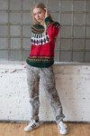 Vintage Fair Isle Sweater 484