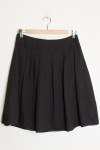 Black Pleated Skirt