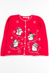 Red Ugly Christmas Cardigan 50811