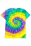 Mardi Gras Swirl Tie Dye Shirt