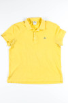 Yellow Lacoste Polo Shirt