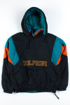 Miami Dolphins Pullover Starter Jacket 2