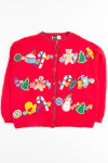 Red Ugly Christmas Cardigan 50880