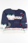 Blue Ugly Christmas Pullover 50886