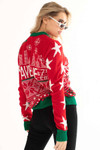 First Avenue X Ragstock Red Holiday Sweater