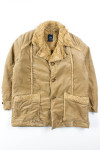 Tan Sherpa Lined Coat