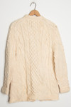 Hand Knit Irish Fisherman Sweater