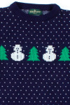 Trees & Snowmen Sweater