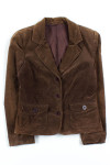 Brown Corduroy Blazer 1