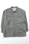 Oversized Levis Sage Sherpa Lined Shirt