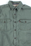 Levis Sage Sherpa Lined Overshirt