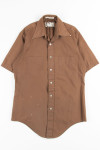 Brown Button Up Shirt