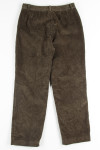 Green Eddie Bauer Corduroy Pants