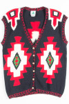 Vintage Geometric Vest