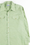 Green Button Up Shirt 2