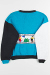 Vintage Cross Country Skiing Sweater