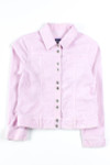 Pink Corduroy Jacket