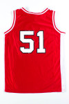 Red Ozark Basketball Jersey