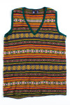 Hutsul Pattern Sweater Vest