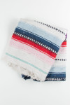 Multicolor Striped Baja Blanket