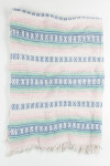 Pastel Striped Baja Blanket