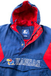 Kansas University Pullover Starter Jacket