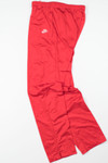 Red Vintage 90s Nike Joggers