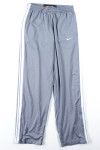 Grey Nike Basketball Track Pants