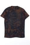 Brown Calavera Tie Dye Tee