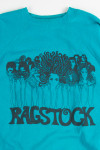 Teal Ragstock Forest People Print Sweatshirt