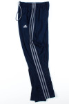 Navy Adidas Three Stripe Track Pants