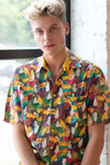 Toucan Print Button Up Shirt