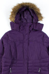 Purple Long Parka