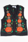 Jack-O-Lantern Halloween Vest 354
