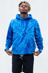 Royal Blue Tie Dye Hoodie